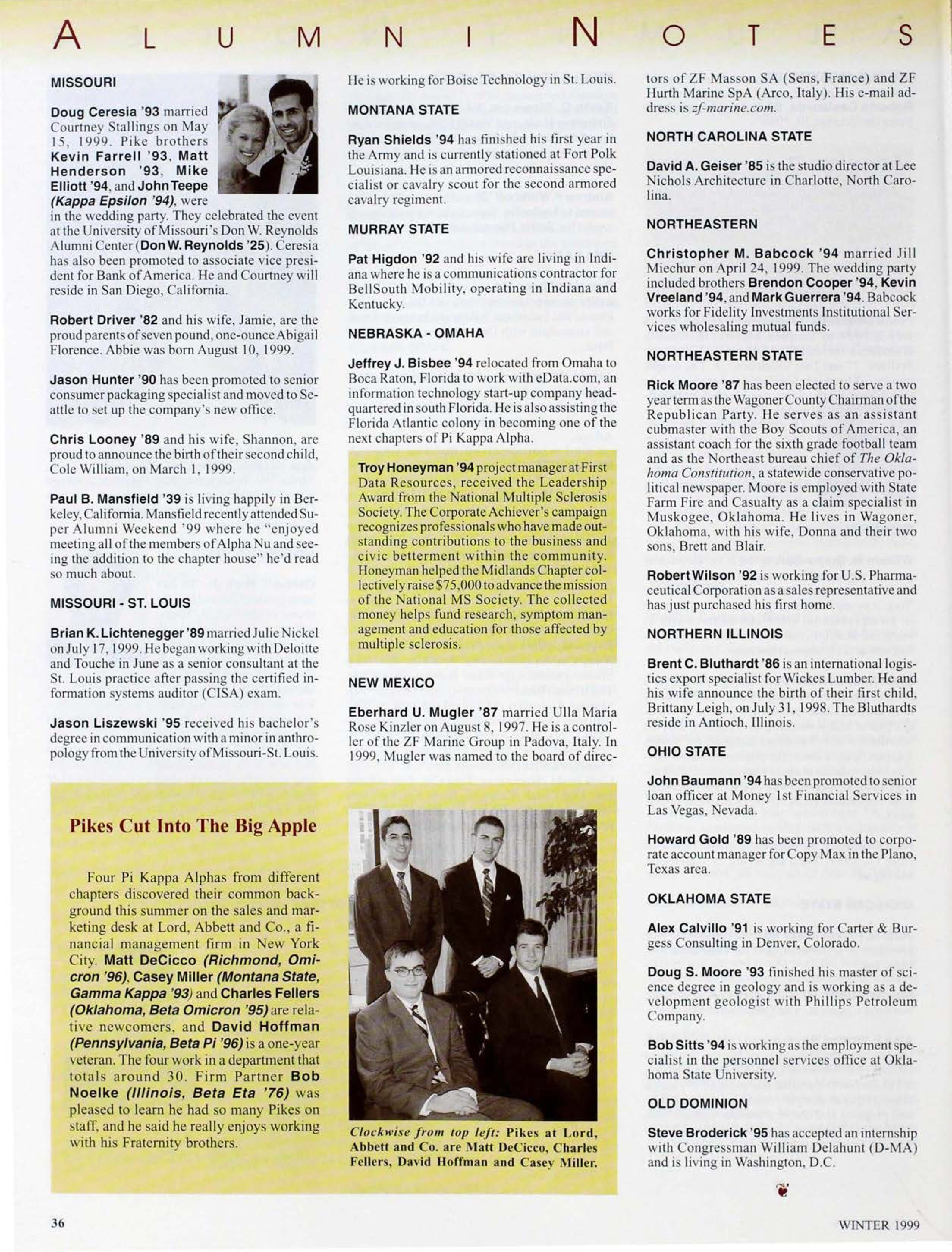 Pikes Cut Into the Big Apple